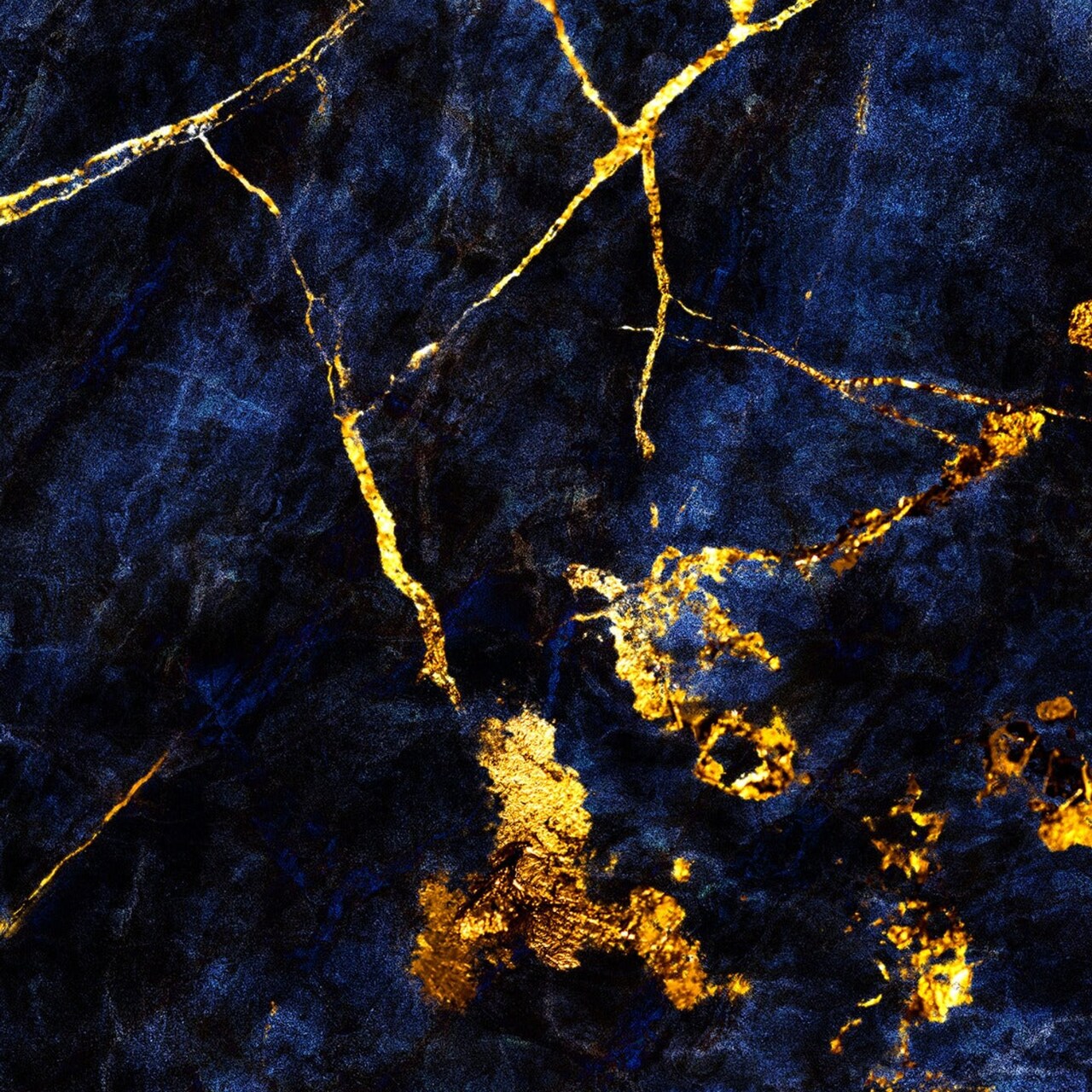 Edge collection - Black - Elegant 3D Black and Gold Glass Wall Art - 1 Piece